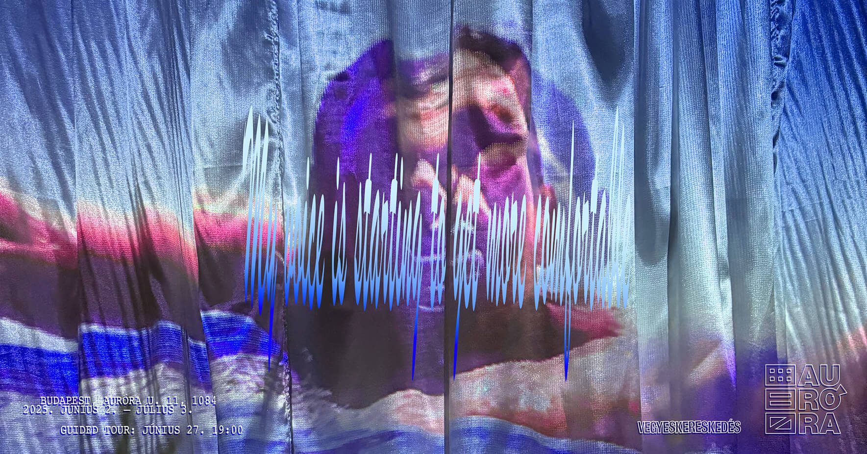 GUIDED TOUR – My voice is starting to get more comfortable